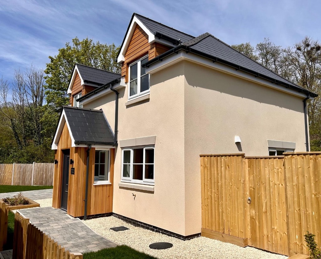 New Build — Render & Timber Clad